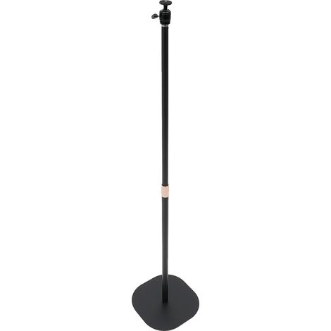 Soporte para proyector, altura ajustable, rotación de 360°, color negro. (1/2)