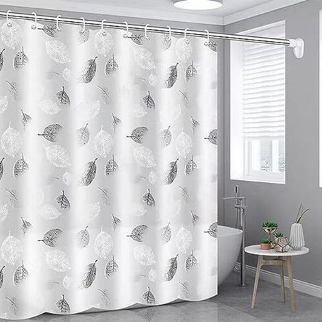 Duschvorhang, Badvorhang, schimmelresistent, wasserdicht, für Badezimmer, 180 x 200 cm