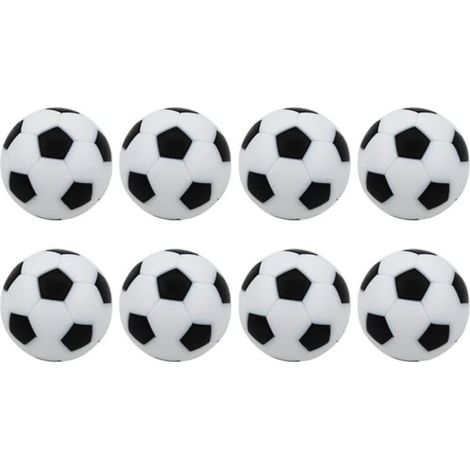 8s de football de table, 32 mm, plastique silencieux, remplacement jeu décoratif (1/5)