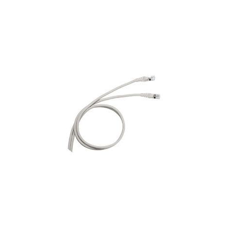 Cordon de brassage RJ45 LCS catégorie 5e F/UTP écranté impédance 100ohms longueur 1m LEGRAND 051640 (1/3)