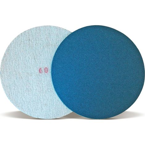 Disco a strappo in Tela Velcrato VDX Ø150mm Grana 80 in Zirconio Conf.50pz