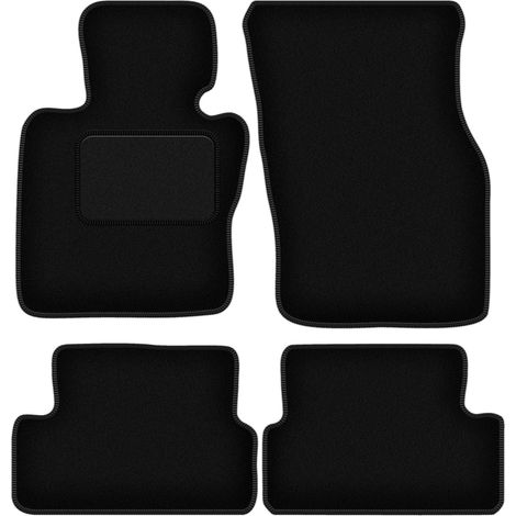 Tapis de sol en velours noir pour : Mini Cooper F57 cabriolet (2014-)