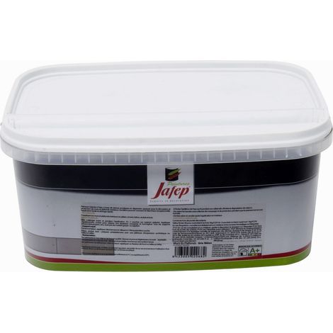 Peinture mur et plafond satinée gris béton  2,5L  Jafep