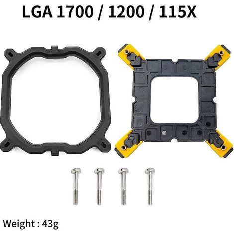 CPU-Kühlerlüfterhalterung für LGA 1150, 1151, 1155, 1156, 1366 und 1700
