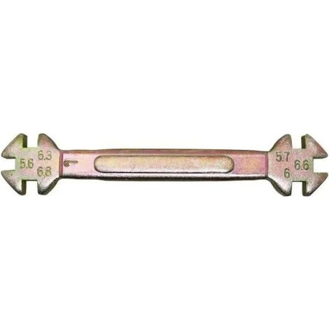 Llave Buzzetti spoke wrench 6 ouverture varios tamaños