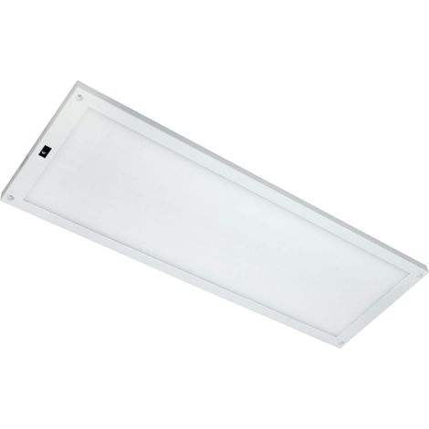 Réglette LED Blanc 4W, 270 lm, 3000K, extra plate, intensité variable, interrupteur infrarouge, garantie 5 ans - Tibelec (1/5)