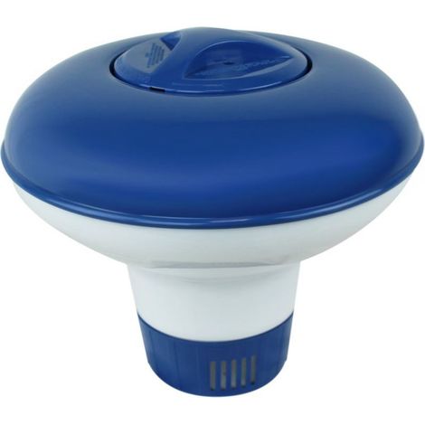 Lot de 2 diffuseurs de chlore ou de brome flottants réglables Ø 5 pouces (12,7 cm) - Linxor