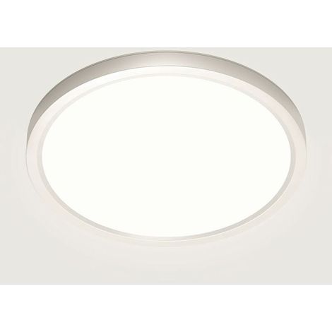 LED Ceiling Light, 28W 4500K Ceiling Light, Modern Neutral White LED Room Ceiling Lamp, Waterproof IP44, 22CM, Applicable to Bathroom, Bedroom, Kitchen, Living Room, Balcony, Corridor [Energy Class A+ (1/4)
