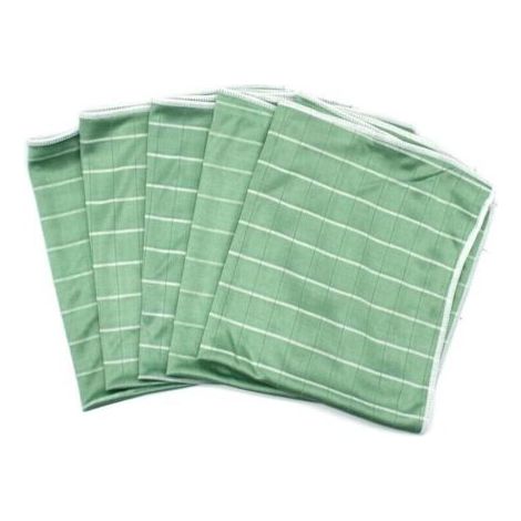 Chiffon Bambou Microfibre pour Vitres Miroirs Carreaux Carrosserie Microfibre Bambou Vitre Ménage Salle de Bain (5 Chiffons)