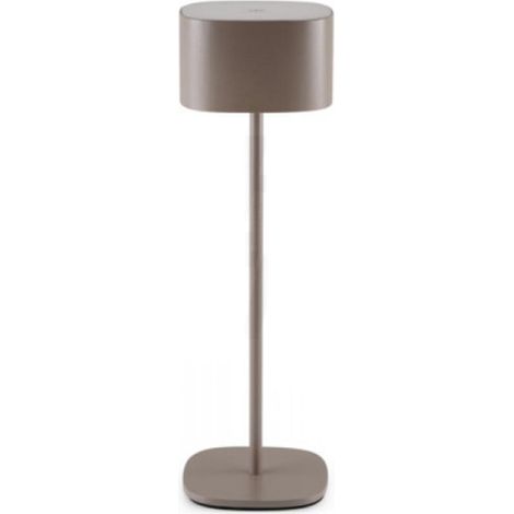 Alpha elettronica lampada decorativa da tavolo ricaricabile caffè jo38610ca design moderno (1/3)