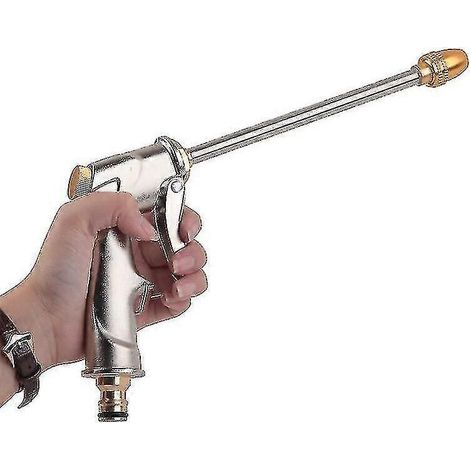 Long Nozzle Water Spray Gun Hight Pressure Water Spray Sprinkler Cleaning Tool (1/5)