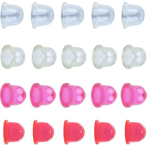 20 Pièces Poire D'amorçage pour Stihl pour Echo pour Homelite Poire Amorcage Debroussailleuse 18 mm et 22 mm Tasse D'huile pour Tondeuse Taille-Haies Souffleur Moto (1/4)