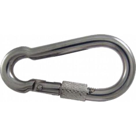 FPLUS mosqueton bomb.seg.120x11 virola , Mosqueton bombero
- Medidas: 12 x 120 mm.
- Realizado en acero zincado.
- Con resorte y cierre automatico y tuerca de seguridad.