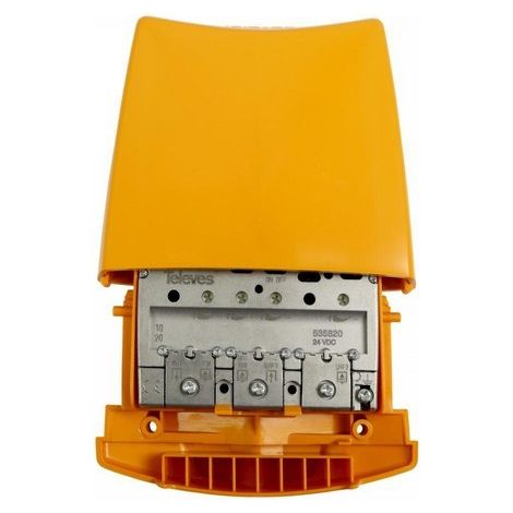 Amplificador de mástil 24V 4/1 FM-BIII/DAB-U-U G39 Vs116