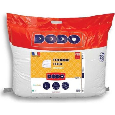 DODO - Couette temperata 250 g/m² - THERMIC TECH - 220 x 240 cm - Bianco