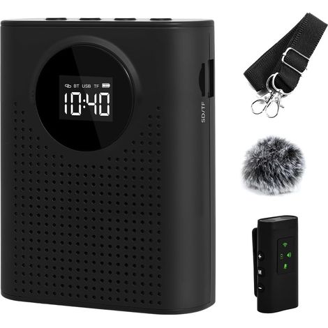 Amplificateur de voix sans fil portable pour guides touristiques des enseignants (1/5)