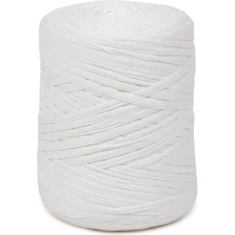 Attache Jardin Souple, Lien Extensible pour tuteurer, palisser Plante, Vigne, Tomate 85 m Blanc (1/5)