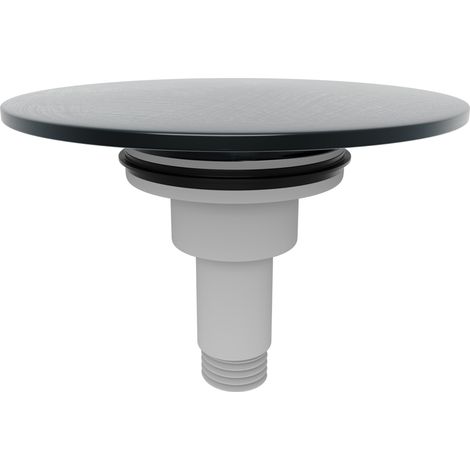 Cache-bonde de baignoire, clic-clac, gun metal