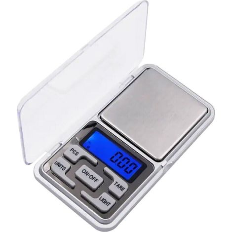 Bilancino Bilancia di Precisione Digitale portatile 0,05 - 200 Grammi Lcd Tara (1/7)