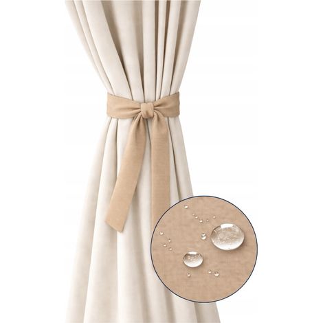 Fasce per tende impermeabili 150×8, fermatende beige
