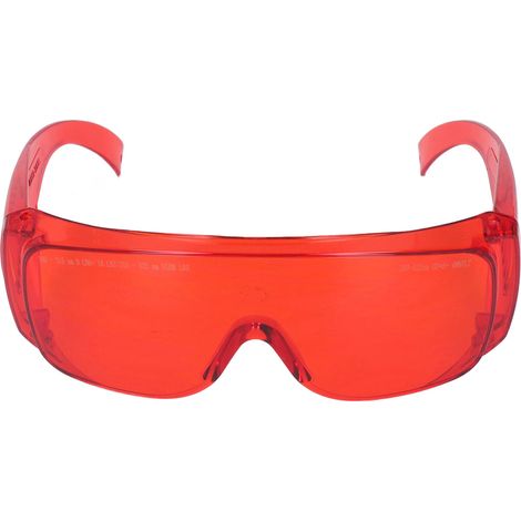 Rotlichtschutzbrille 180–532 nm, intensive Lichtfilterung, Arbeitsschutz für Industrie und Technik, Schutzbrille für optische Strahlung (1/5)