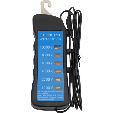 Spannungsprüfer für Elektrozäune, Fehlerdetektor, digitaler Ortungsgerät, wasserdichtes Voltmeter