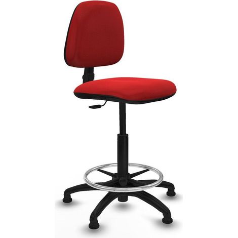 Piqueras y Crespo B0001RT Chaise de bureau rouge design (1/3)