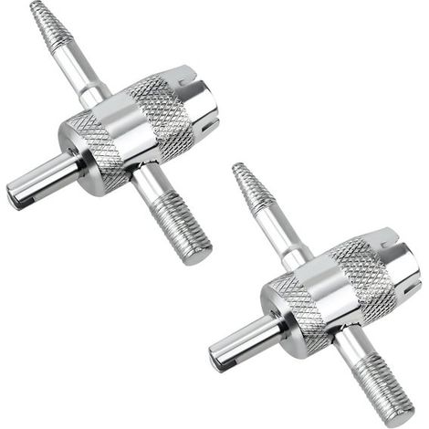 Herramienta de núcleo de válvula de 4 vías de 2 piezas，herramienta de válvula de neumático 4 en 1，extractor de núcleo de válvula (1/5)