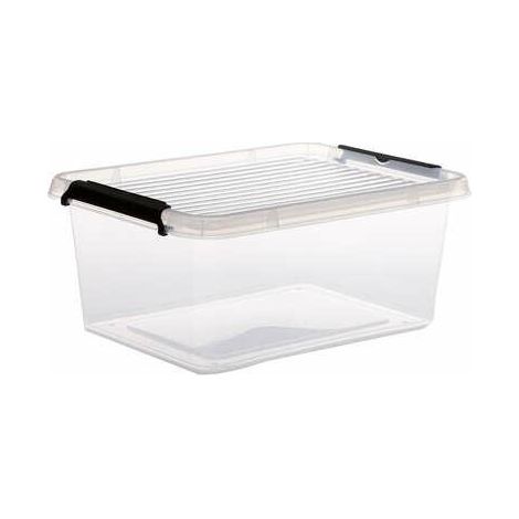 Caja de almacenamiento con clip de 12,5 l (1/3)