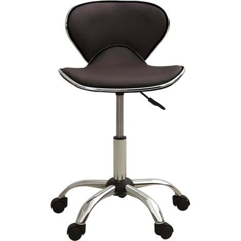 Maison Exclusive - Bürostuhl Braun Kunstleder (1/5)