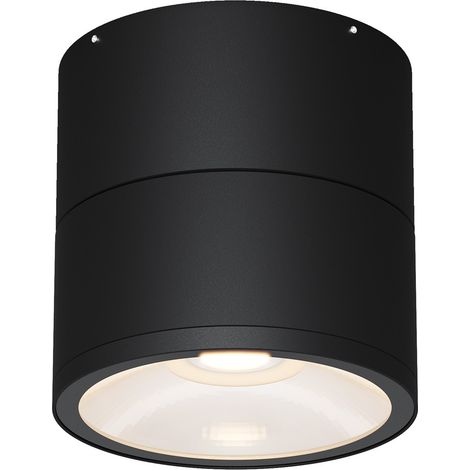Faretto soffitto esterno tondo grafite LED 5W IP54 (1/3)