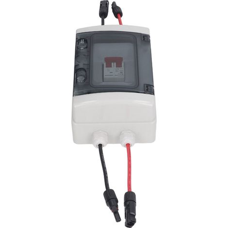 Disjoncteur CC pour protection contre les surcharges, sectionneur solaire photovoltaïque avec boîtier étanche IP65, 500 V, 40 A (1/5)