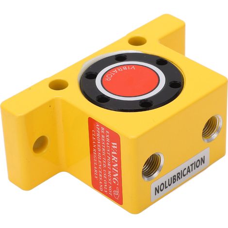 Vibrateur pneumatique à air G1/8 Entrée/Sortie Sensible Vitesse de rotation élevée Oscillateur à turbine pneumatique réglable (1/5)