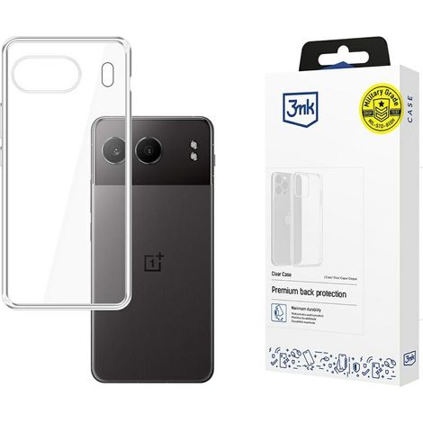 Custodia trasparente 3mk per OnePlus Nord 4.