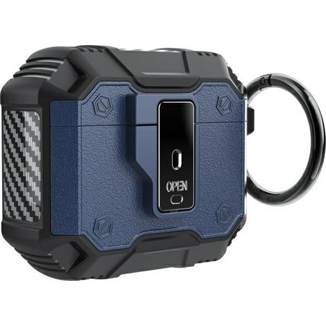 Cover Beline per AirPods Click, Air Pods 4 blu/blu