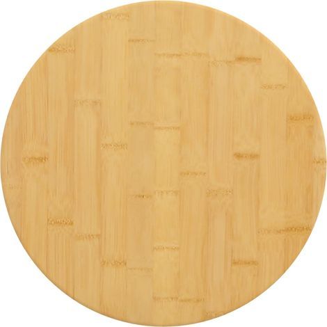 Bambus-Tischplatte Ø40x1,5 cm (1/4)