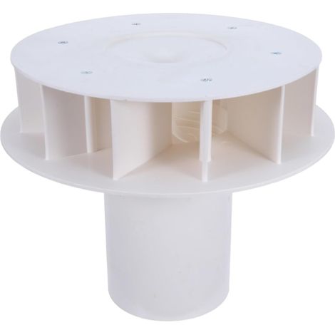 Système de gestion des eaux pluviales par entonnoir à siphon, raccord de sortie de de gouttière en PVC, système de drainage des gouttières, déviateur d'eaux pluviales pour