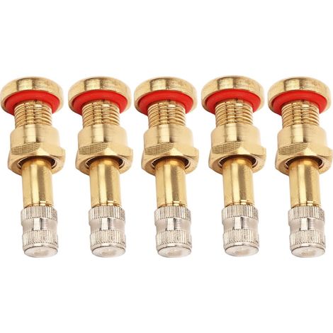 Tiges de Soupapes sans Tube, Vanne sans Tube Métalle Haute dureté Gratter 20pcs Tamion de Soupape Pneu Tige (1/4)