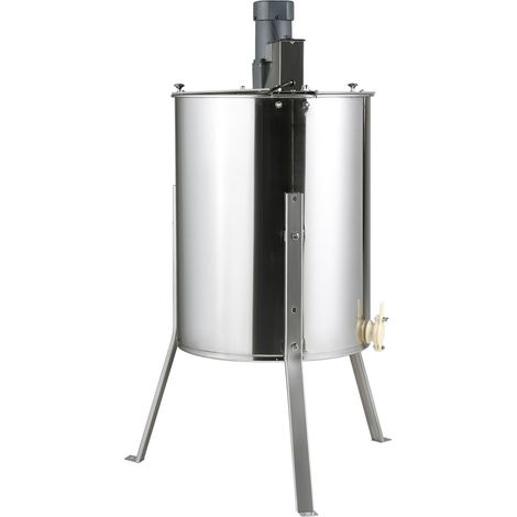 Extracteur de miel électrique 4/8 cadres, acier inoxydable, matériel apicole (1/5)