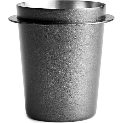 Kaffee-Dosierbecher, Edelstahl-Dosierbecher, Teil des Pulverzufuhrbechers, Zugang zur Espresso-Kaffeemaschine (1/4)