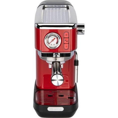 Ariete 1381/33 Kleine rote Kaffeemaschine 1,1 L