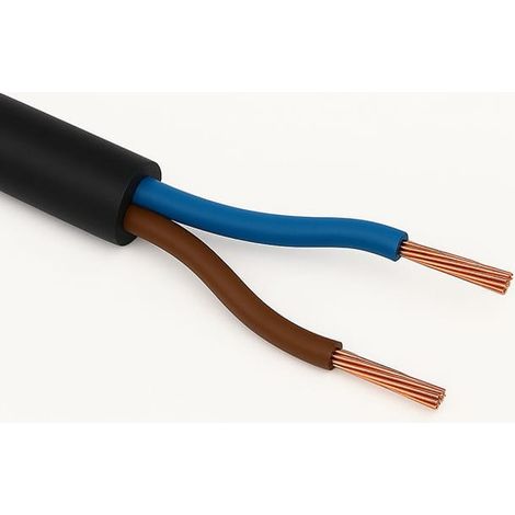 Câble électrique multiconducteur FLRY noir