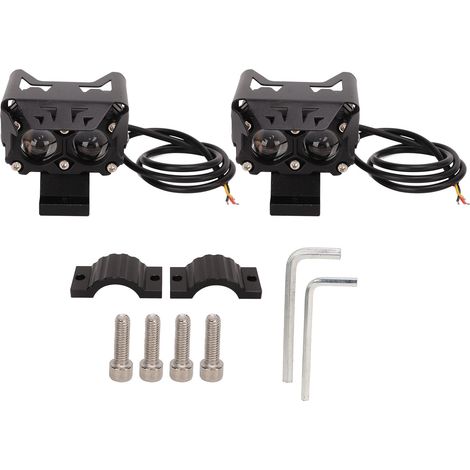 Paire de poignées de guidon moto 25mm/28mm universelles, gauche droite, remplacement de poignée d'accélérateur pour Ninja 250R ZX6R 636 (1/5)