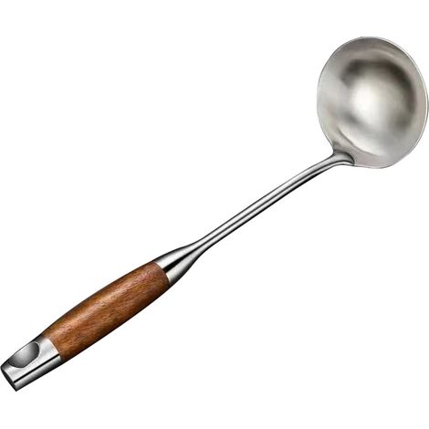 7 pièces Ustensiles de cuisine en acier inoxydable, cuillère à soupe, spatule, spatule à frire, passoire, usage domestique (1/5)