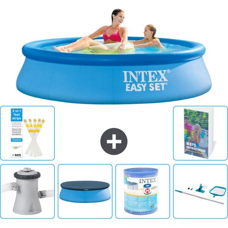 Easy Set Pool Rund - 244x61 cm - 7-teilig S304 (1/5)