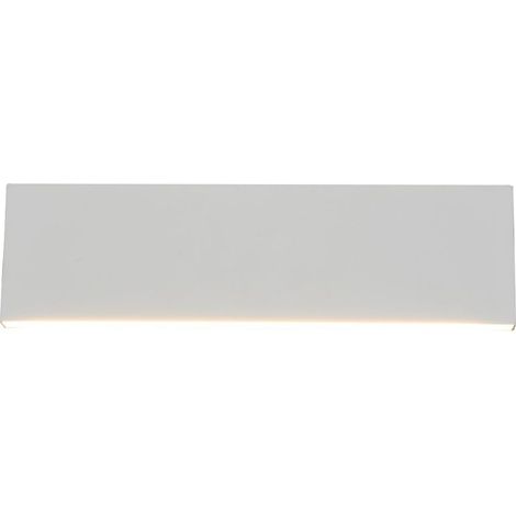 Applique da Interno a LED in Metallo Bianco Opaco (1/5)