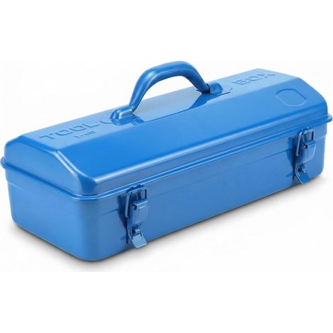 Boîte à outils en métal de 41 cm, caisse a outil, avec boucle de verrouillage (1/5)