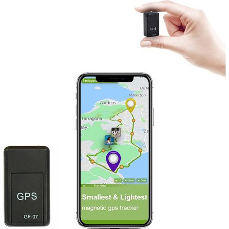 mini rastreador GPS, imán potente, sistema de doble rastreo, monitoreo de voz, para vehículos y personas. (1/5)