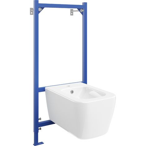 Mexen Stella conjunto empotrado para bidé estructura Fenix B con bidé, blanco - 69935685100 (1/4)