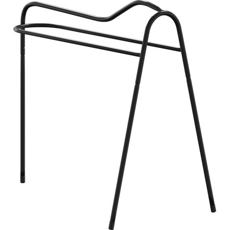Soporte de montura 3 patas de pie independiente hierro negro vidaXL (1/5)